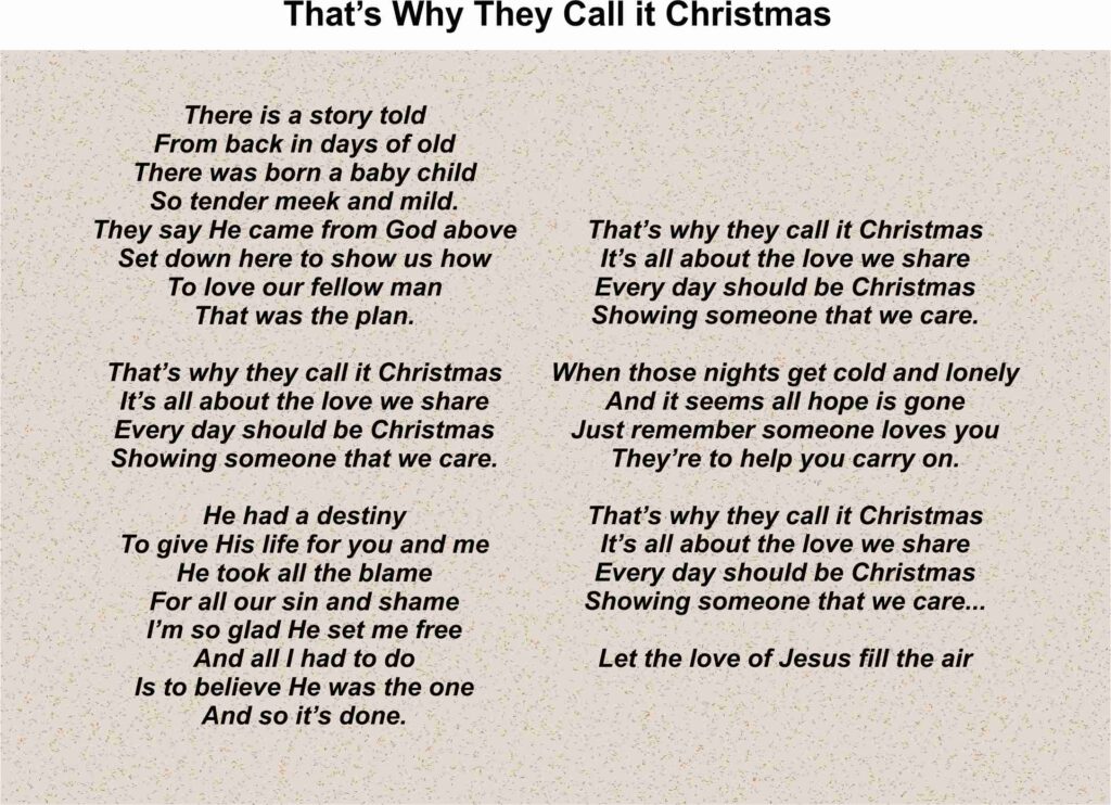 Name of Christmas song